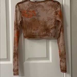 PrettyLittleThing mesh top